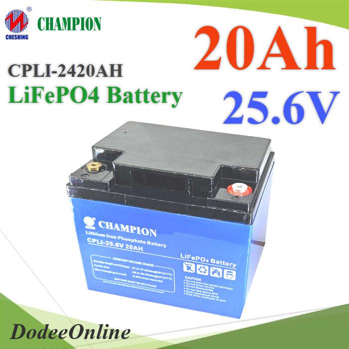 battery-lithium-25-6v-20ah-แบตเตอรี่โซลาร์เซลล์-solar-lifepo4-5120wh-bms-รุ่น-lfp256-20-dd