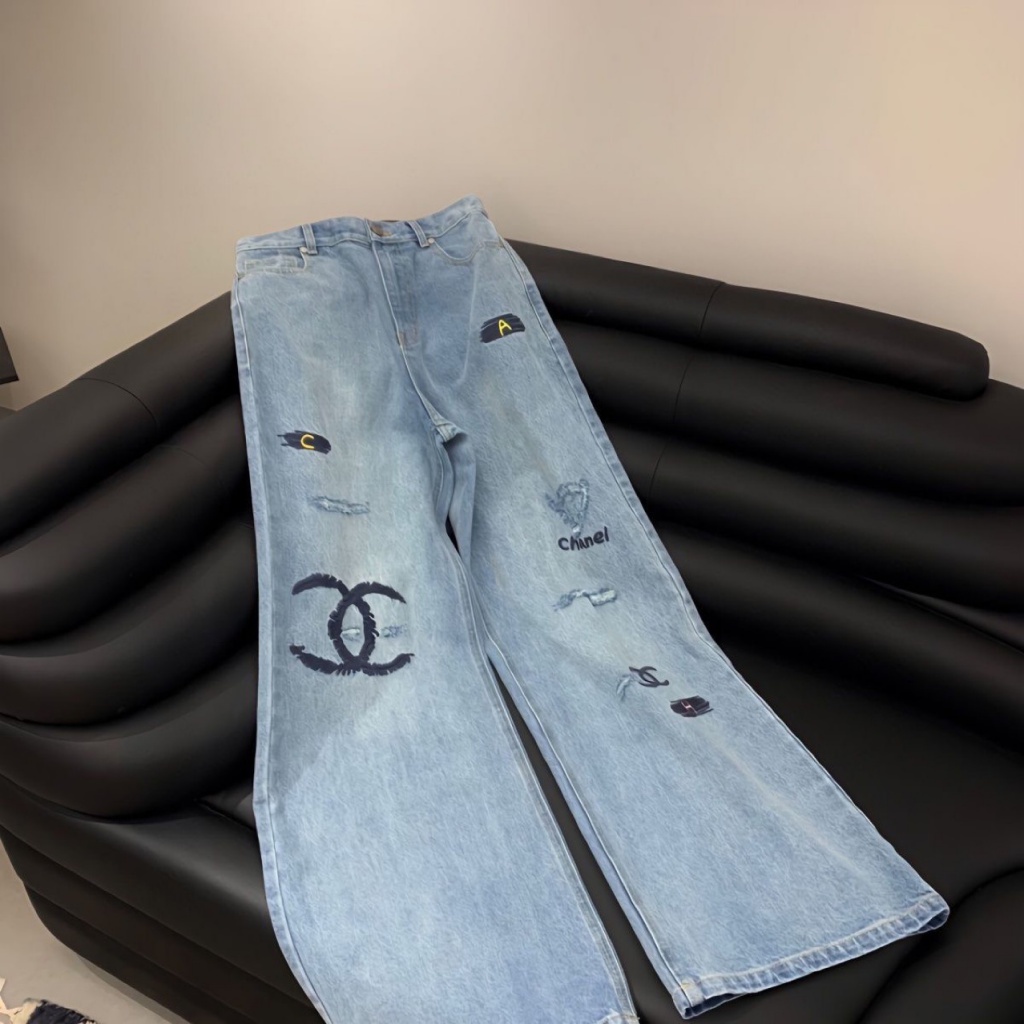 q8tu-chanel-womens-new-wide-leg-jeans-double-c-embroidery-heavy-industry-high-quality-south-oil