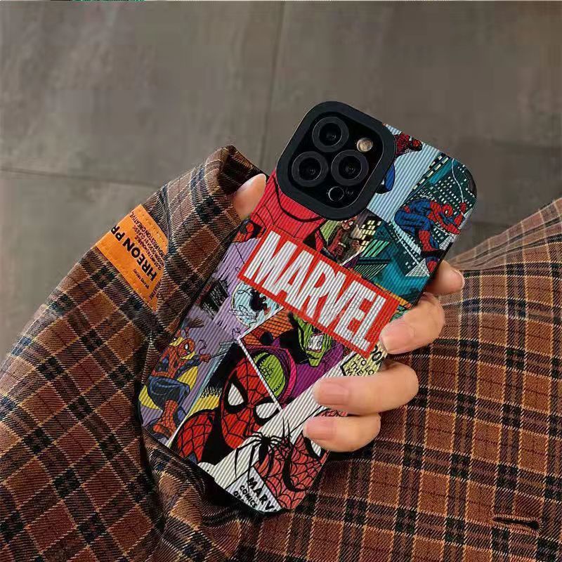 spider-man-phone-case-for-iphone13-12promax-apple-11-phone-case-xr-drop-resistant-xsmax-straight-edge-7-8plu-all-inclusive