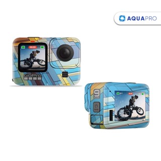 GoPro 12 / 11 / 10 / 9 Stickers Protective Skin Film No.2 (Geometry 3D) สติกเกอร์ฟิล์ม ป้องกันรอยขีดข่วน