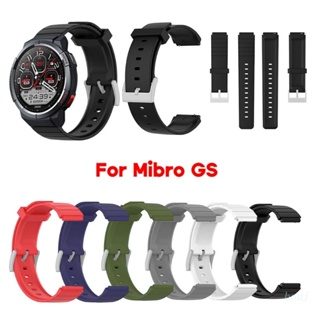 Bonj นาฬิกาข้อมือ Smartwatch ปลดไว กันรอยขีดข่วน ใส่สบาย แฟชั่น สําหรับ Mibro GS