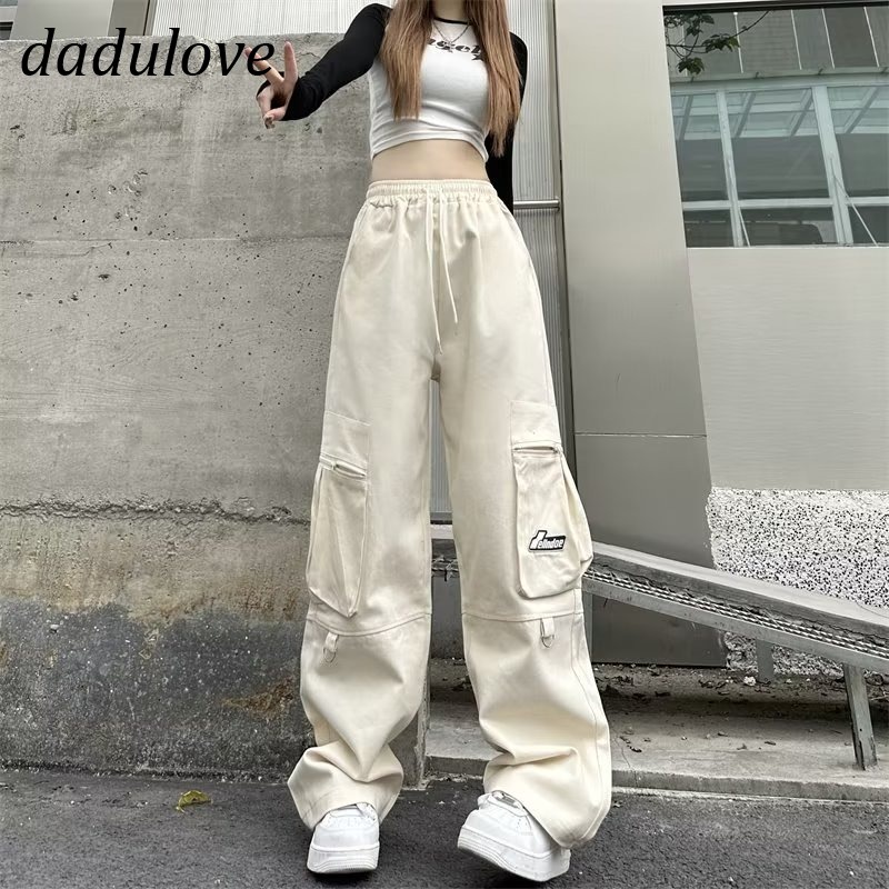 dadulove-new-american-ins-street-multi-pocket-overalls-womens-high-waist-loose-wide-leg-pants-large-size-trousers