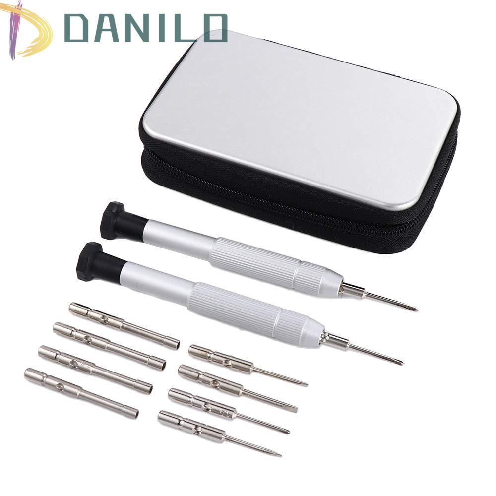 danilo-ชุดสกรู-ไขควง-น็อต-สําหรับซ่อมแซมนาฬิกาข้อมือ-แว่นตา-แว่นกันแดด