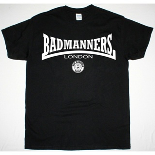 ใหม่? 【 Liuting19.sg】เสื้อยืด ผ้าฝ้าย 100% พิมพ์ลาย Bad Manners London Ska 2 Tone Madness ของขวัญวันเกิด วันวาเลนไทน์ สําหรับผู้ชาย 648988