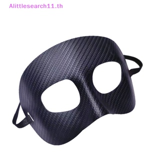 Alittlesearch11 ผ้าคลุมใบหน้าบาสเก็ตบอล พลาสติก ยืดหยุ่น ป้องกันใบหน้า สําหรับฮาโลวีน 1 ชิ้น