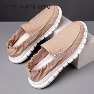 YEE Fashion  รองเท้า ผ้าใบผู้ชาย ใส่สบาย ใส่สบายๆ สินค้ามาใหม่ แฟชั่น ธรรมดา เป็นที่นิยม ทำงานรองเท้าลำลอง YD23051905 Unique พิเศษ สบาย รุ่นใหม่ D23D08K 37Z230910