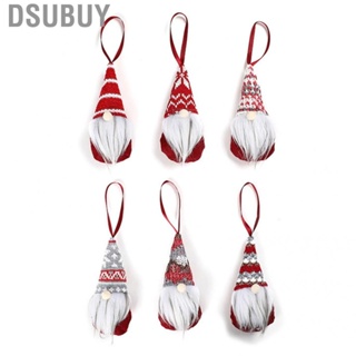 Dsubuy [Ander Online] (Throwing) Six-piece Christmas Faceless Rudolph Small Pendant Doll Tree Ornament