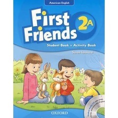 Bundanjai (หนังสือเรียนภาษาอังกฤษ Oxford) First Friends 2A, American English : Students Book +Activity Book +CD (P)