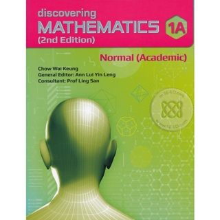 Bundanjai (หนังสือ) Discovering Mathematics 1A Normal (Academic) : Textbook 2nd Edition (P)
