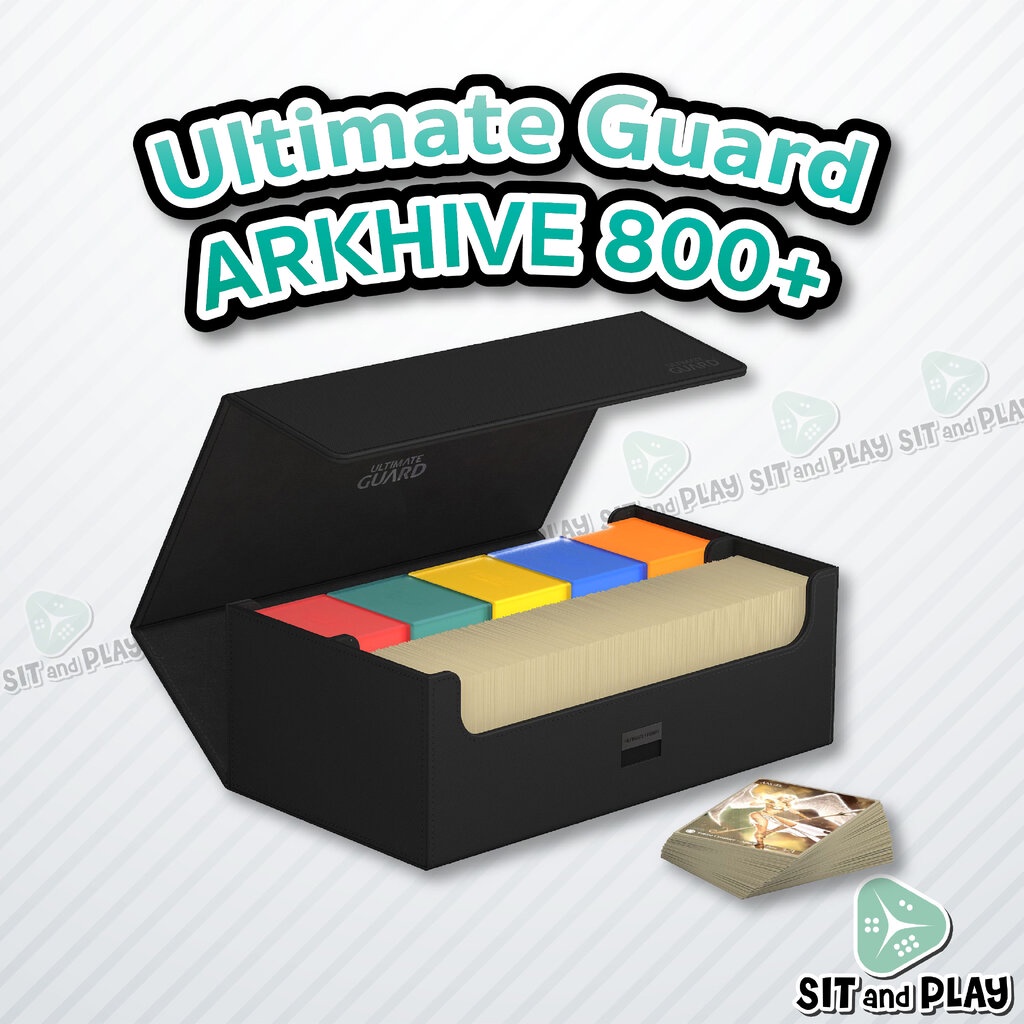 Ultimate Guard Arkhive 800+ XenoSkin Deck Case Box กล่องใส่การ์ด