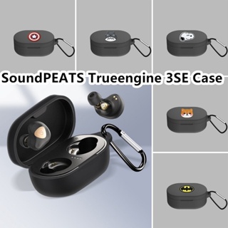 【Case Home】เคสหูฟัง แบบนิ่ม ลายสร้างสรรค์ สําหรับ SoundPEATS Trueengine 3SE SoundPEATS Truengine 3 SE