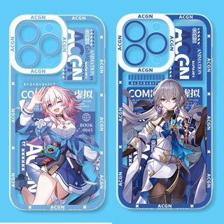 เคสโทรศัพท์มือถือ แบบนิ่ม ลายการ์ตูนอนิเมะ honkai star rail น่ารัก สีโปร่งใส สําหรับ case OPPO A18 A38 A58 A98 A78 A17 A17K A77S A5 A9 A31 A53 2020 A54 A16K A52 A92 A5S A7 A12 A74 A95 A16 A3S A12E A57 A76 A96 A15 A15S A93 A94 F11 Pro Reno 10 7 8 5F 4 5 4F