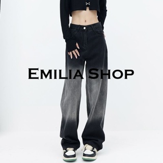 EMILIA SHOP กางเกงขายาว กางเกงเอวสูง ผู้หญิงสไตล์เกาหลี เสื้อผ้าแฟชั่นผู้หญิง y2k 2023 ใหม่ A27L07R  0617