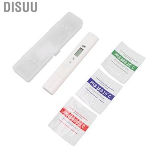 Disuu PH Test Pen  Practical HD Meter ABS Contained Protection Fluid LCD Display for Farm