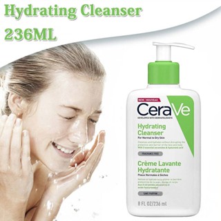  Cera Salicylic Acid Amino Acid Facial Cleanser Bubble free Facial Cleanser 236ml 3 kinds of Ceramide protect skins natural barrier