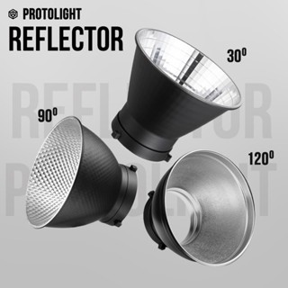 โคมกระจายแสง Reflector 30/90/120 องศา Bowen Mount โคมกระจายแสงไฟ LED และ แฟรช อุปกรณ์สตูดิโอ