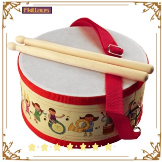 FKILLAUS เครื่องดนตรีกลองไม้ กลองตีมือ แบบสนุก