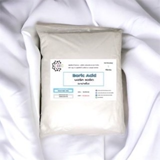 5027/SB-1KG บอริค แอซิด / Boric Acid (ยาฆ่าเชื้อ) ขนาด 1 กก.กรดบอริก โบรอน (สารต้านจุลชีพ, วัตถุกันเสีย)