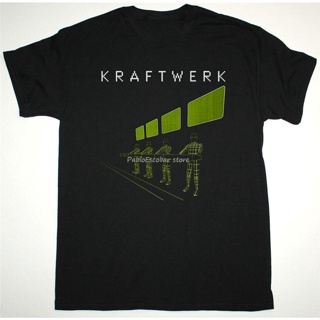 ร้อน a [100% Cotton]Kraftwerk Krautrock N! อุปกรณ์อิเล็กทรอนิกส์ สีดํา สําหรับผู้ชาย เสื้อด้านหน้า 242 Ultravox ขนาดใหญ่