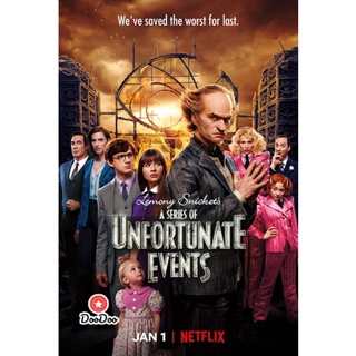 DVD A Series of Unfortunate Events Season 3 อยากให้เรื่องนี้ไม่มีโชคร้าย ปี 3 ( 7 ตอนจบ ) (เสียง อังกฤษ ซับ ไทย/อังกฤษ)