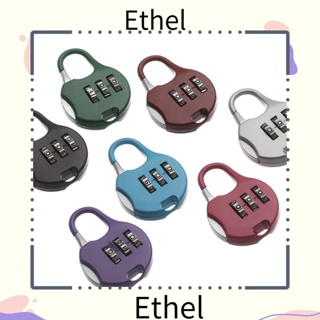 Ethel1 อุปกรณ์ล็อคกระเป๋าเดินทาง แบบใส่รหัสผ่าน 3 หลัก 1 ชิ้น