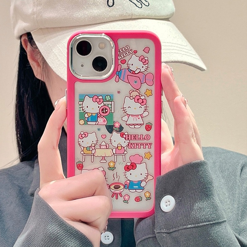 เคสโทรศัพท์มือถือ-ลายการ์ตูนคุโรมิน่ารัก-สําหรับ-iphone-11-14-pro-max-ip-12promax-13promax