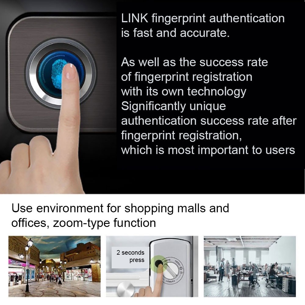 link-lg-500-digital-glass-door-lock-key-tag-fingerprint-touch-for-office-korea