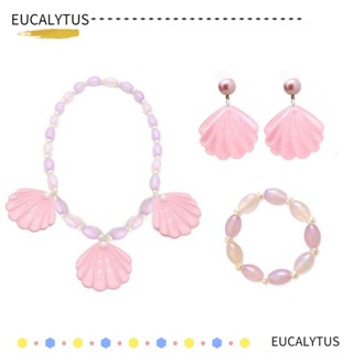 Eutus สร้อยคอคอสเพลย์ รูปการ์ตูนบาร์บี้ สีชมพู DIY สําหรับตุ๊กตาบาร์บี้