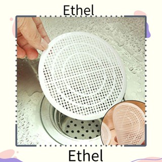 Ethel1 ฝาครอบท่อระบายน้ําชั้น ครัวเรือน ครอปได้ ป้องกันกลิ่น อุปกรณ์ห้องน้ํา อ่างล้างจาน กรองซีล ซิลิโคน