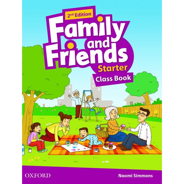 bundanjai-หนังสือเรียนภาษาอังกฤษ-oxford-new-family-and-friends-2nd-ed-starter-p