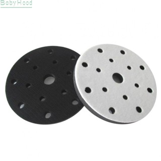 【Big Discounts】15Holes Sponge Interface-Pad Hook Loop Sanding Disc Sander Backing-Pads Parts#BBHOOD