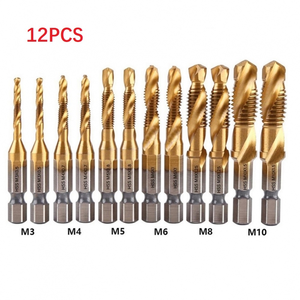 tap-drill-12pc-compound-tap-hex-shank-m8x1-25mm-thread-metric-power-tools