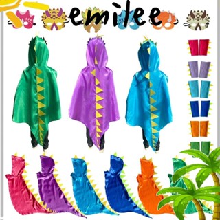 Emilee เสื้อคลุมคอสเพลย์ไดโนเสาร์ สําหรับเด็กผู้ชาย และผู้หญิง