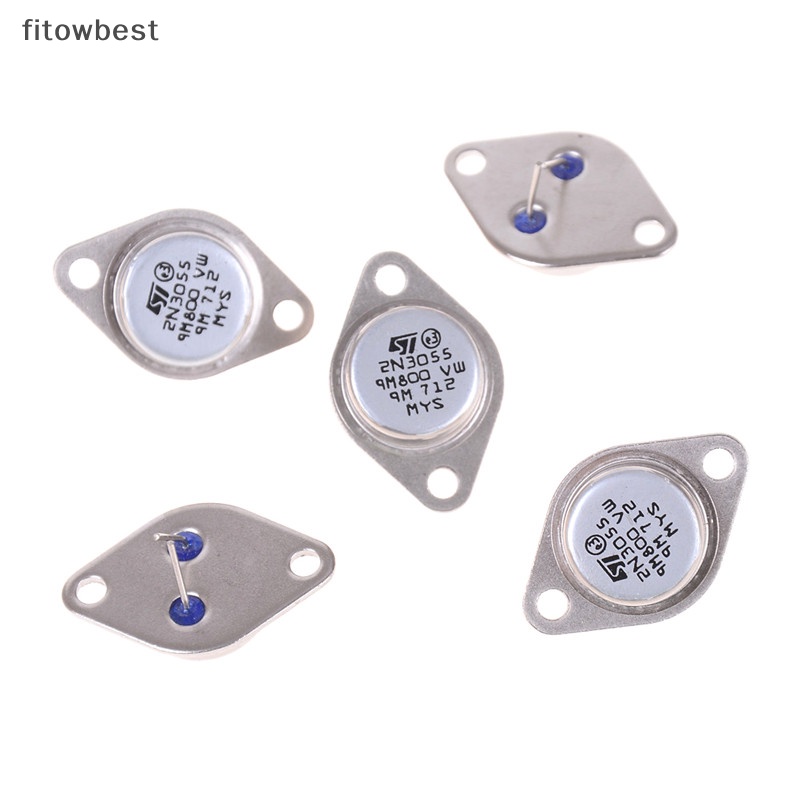 fbth-ทรานซิสเตอร์พาวเวอร์แอมป์เสียง-2n3055-npn-af-15a-100v-qdd-5-ชิ้น