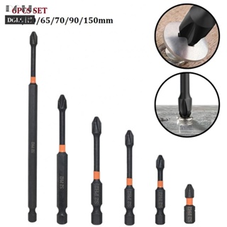 ⭐24H SHIPING ⭐Impact Screwdrivers 1/4Inch Hex 6pcs Set Alloy Steel Wear-resistant Hand Tools