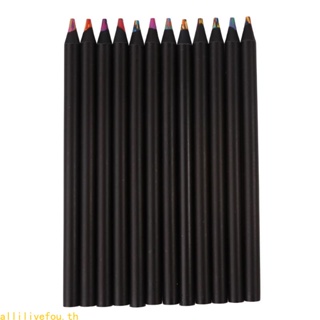 Live ดินสอสี 12 สี สําหรับระบายสี