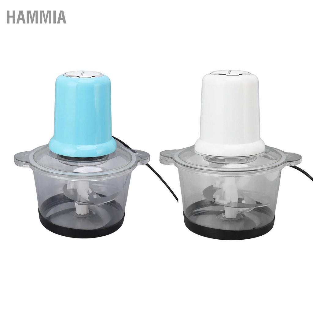 hammia-เครื่องบดสับเนื้อไฟฟ้า-350w-2l-quick-chopping-mixing-small-food-grinder-processor-for-vegetables-garlic-eu-plug-220v