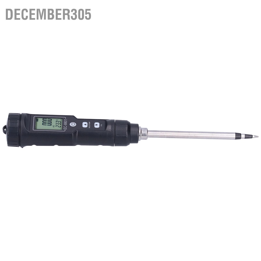 december305-เครื่องทดสอบ-ec-พร้อมจอแสดงผล-lcd-เครื่องวัดอุณหภูมิการนำไฟฟ้าของดินสำหรับสวนผลไม้