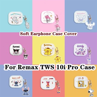 【ส่วนลด】เคสหูฟัง แบบนิ่ม แบบใส ลายการ์ตูน สําหรับ Remax TWS 10i Pro Remax TWS 10i Pro