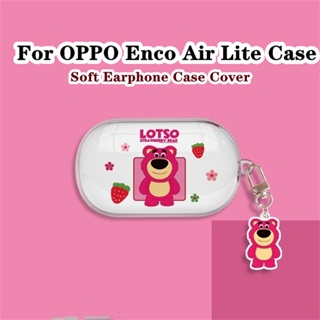 【คุณภาพสูง】เคสหูฟัง แบบนิ่ม แบบใส ลายสุนัข Kulomi &amp; Laurel สําหรับ OPPO Enco Air Lite