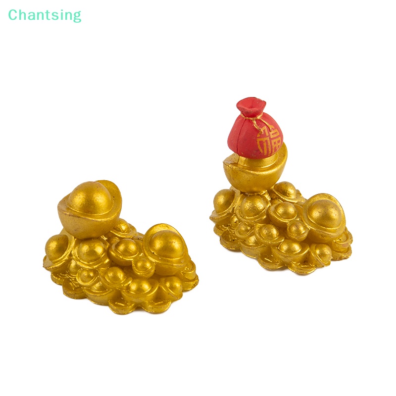 lt-chantsing-gt-ทองมงคล-ขนาดเล็ก-เครื่องประดับ-นําโชค-yuanbao-fengshui-ตกแต่งบ้านตุ๊กตา-งานฝีมือ-ลดราคา