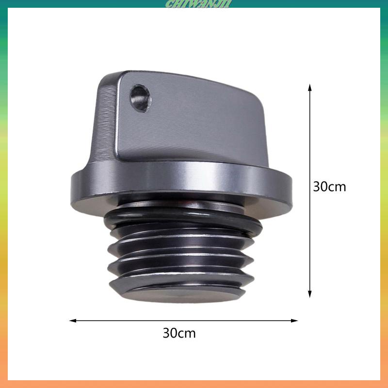 chiwanji1-อะไหล่ฝาปิดฟิลเลอร์น้ํามัน-cnc-อะลูมิเนียม-แบบเปลี่ยน-สําหรับรถมอเตอร์ไซด์