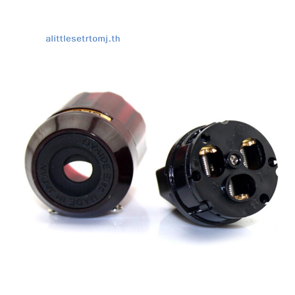 alittlese-ปลั๊กเชื่อมต่อเสียง-ชุบทอง-c-079-iec-ตัวเมีย-p-079-ตัวผู้-us-diy-th