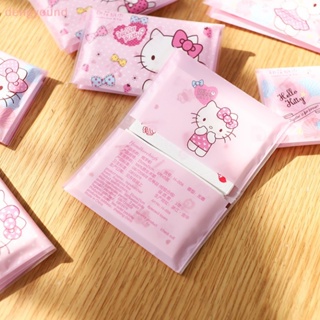 Dengyound กระดาษทิชชู่ ผ้าขนหนู พิมพ์ลายการ์ตูน Hello Kitty Kawaii Sanrio น่ารัก แบบพกพา สําหรับเด็กผู้หญิง 2023