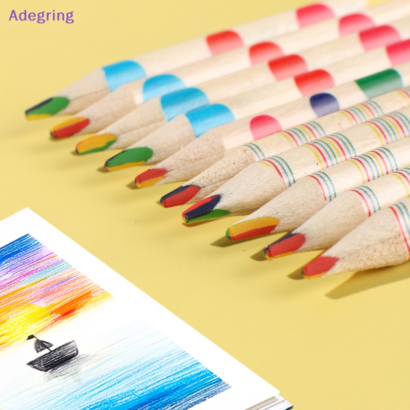 adegring-ชุดดินสอกระดาษฝน-ปากกาวาดภาพ-มืออาชีพ-สําหรับเด็ก-สํานักงาน-โรงเรียน-10-ชิ้น