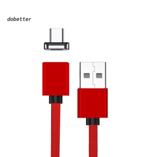 &lt;Dobetter&gt; สายชาร์จโทรศัพท์ แบบแม่เหล็ก 4Pin 5A QC30 Micro USB Type-C
