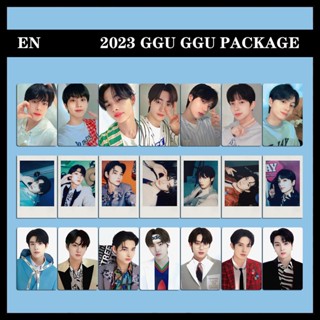 โปสการ์ด ENHYPEN 2023 GGU GGU PACKAGE MANIFESTO Lomo Cards EN-HYPEN MEMBERSHIP Kpop 7 ชิ้น/ชุด