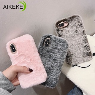 เคสโทรศัพท์มือถือแบบนิ่ม กันกระแทก แต่งขนปุย แฟชั่นหรูหรา สําหรับ Realme 8 5G 8S V13 Q3 Q3i V11 V3 Q2i X7 Q2 Pro X50 X3 Super Zoom XT Narzo 30 5G