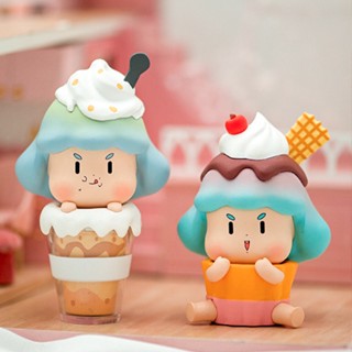 【ของแท้】ตุ๊กตาฟิกเกอร์ Brocolily Snacketeer Series Blind Box เครื่องประดับ ของขวัญ