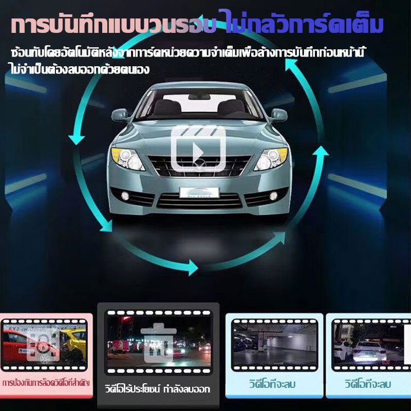 ฟรีเมมโมรี่การ์ด32g-lutan-กล้องติดรถยนต์-f5-1080p-กล้องหน้ารถ-car-camera-กลางคืนชัดเจน-เลนส์หมุนได้360-กล้องติดหน้ารถ